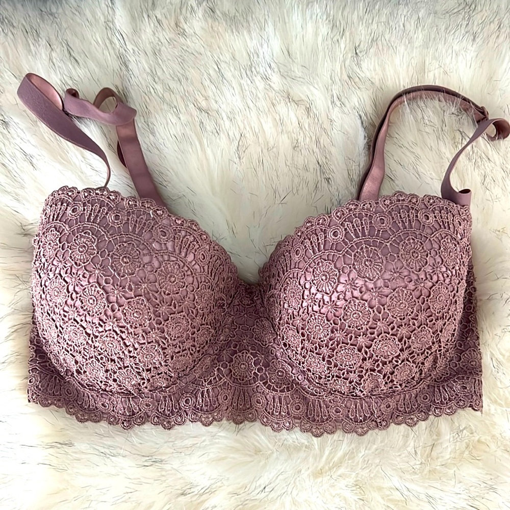 Fredericks of Hollywood lace pushup bra